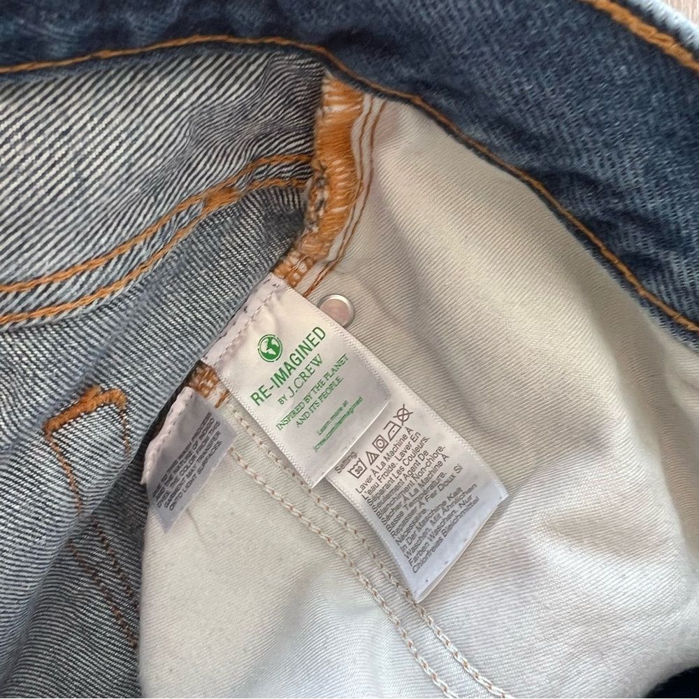 J. Crew slouchy boyfriend jean in barn wash women’s size 26 - Picture 7 of 9